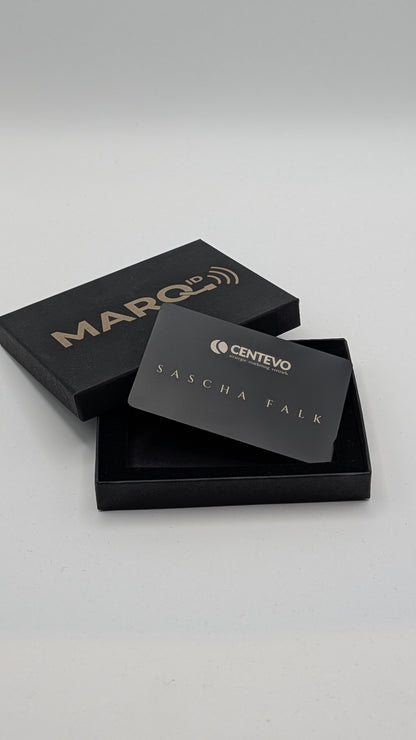 MARQ ID - Edelstahl NFC Visitenkarte