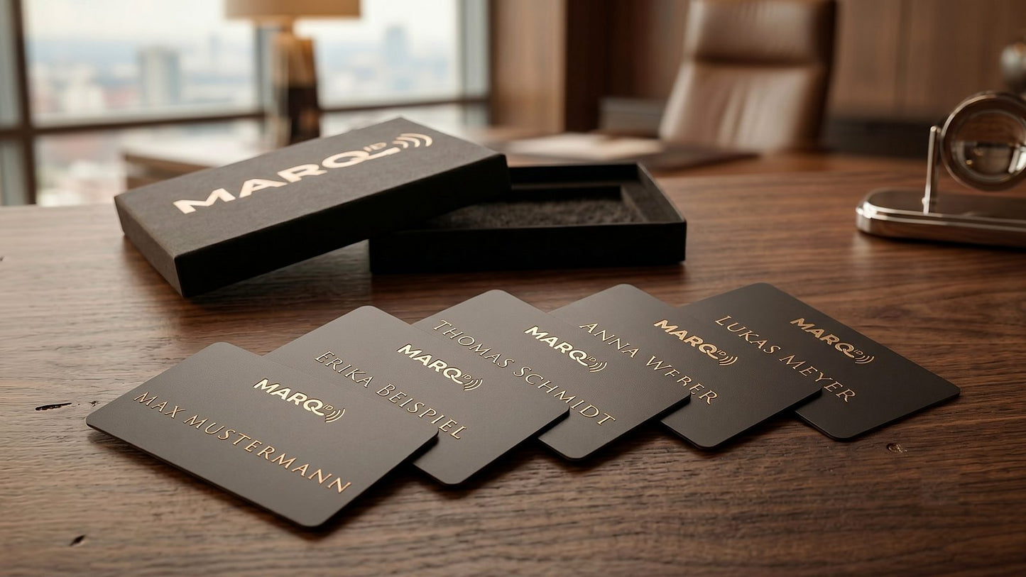MARQ ID - Edelstahl NFC Visitenkarte
